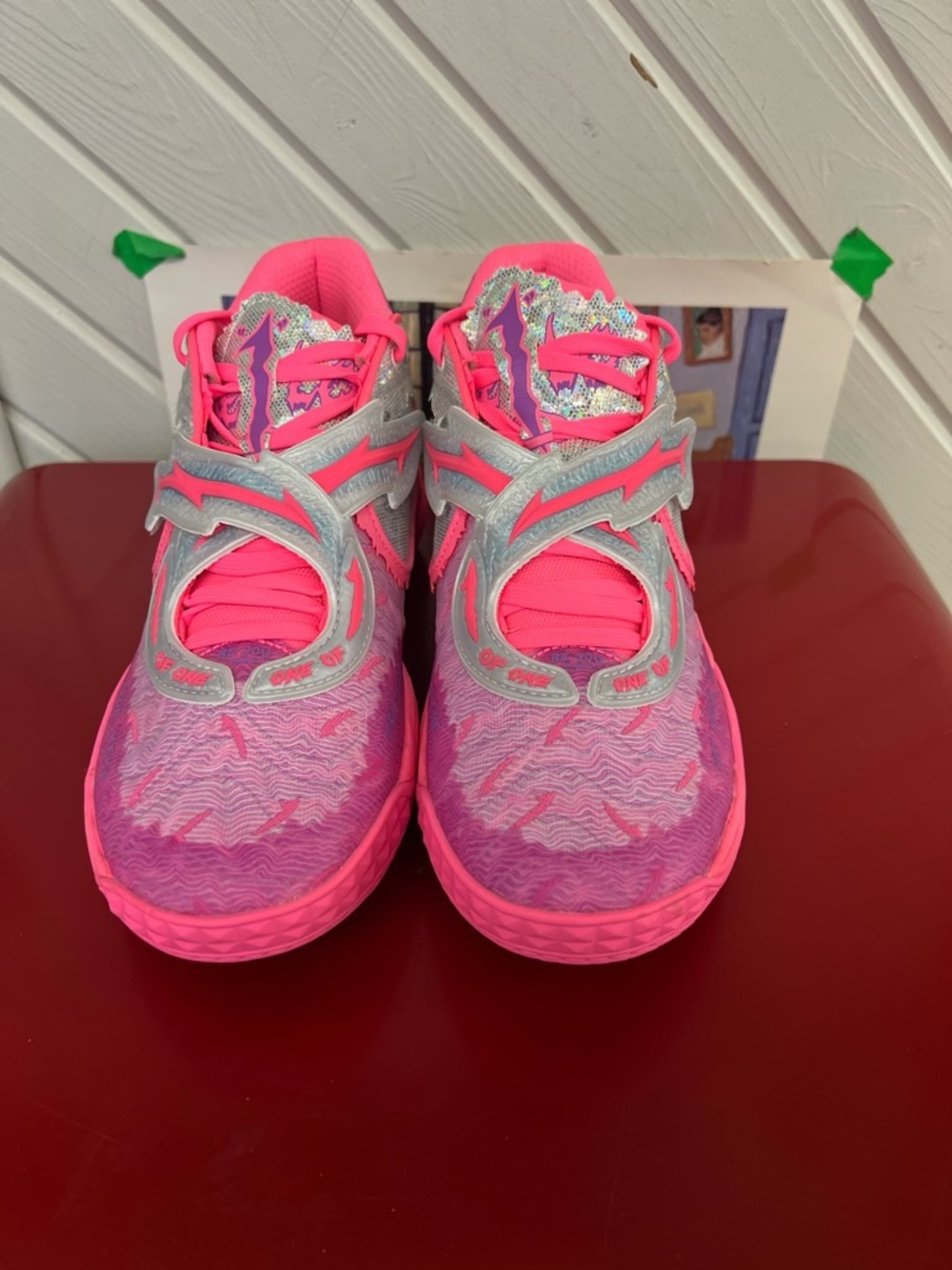 Puma x LaMelo Ball MB.05 World Tour Pink/Grey Shoes